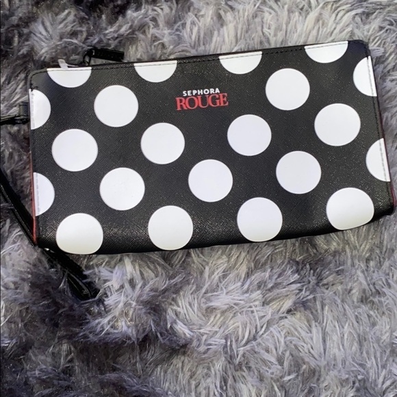 NWOT Sephora Rouge cosmetic  clutch bag - Picture 3 of 10